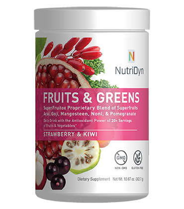 NutriDyn Fruits & Greens - Strawberry & Kiwi